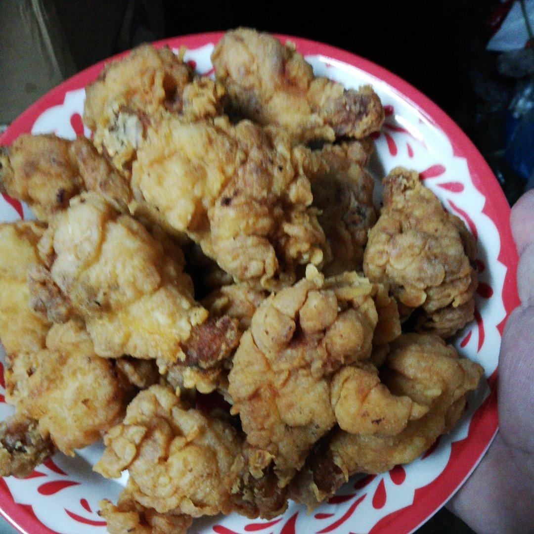 不用炸鸡粉也可以炸出酥脆炸鸡腿