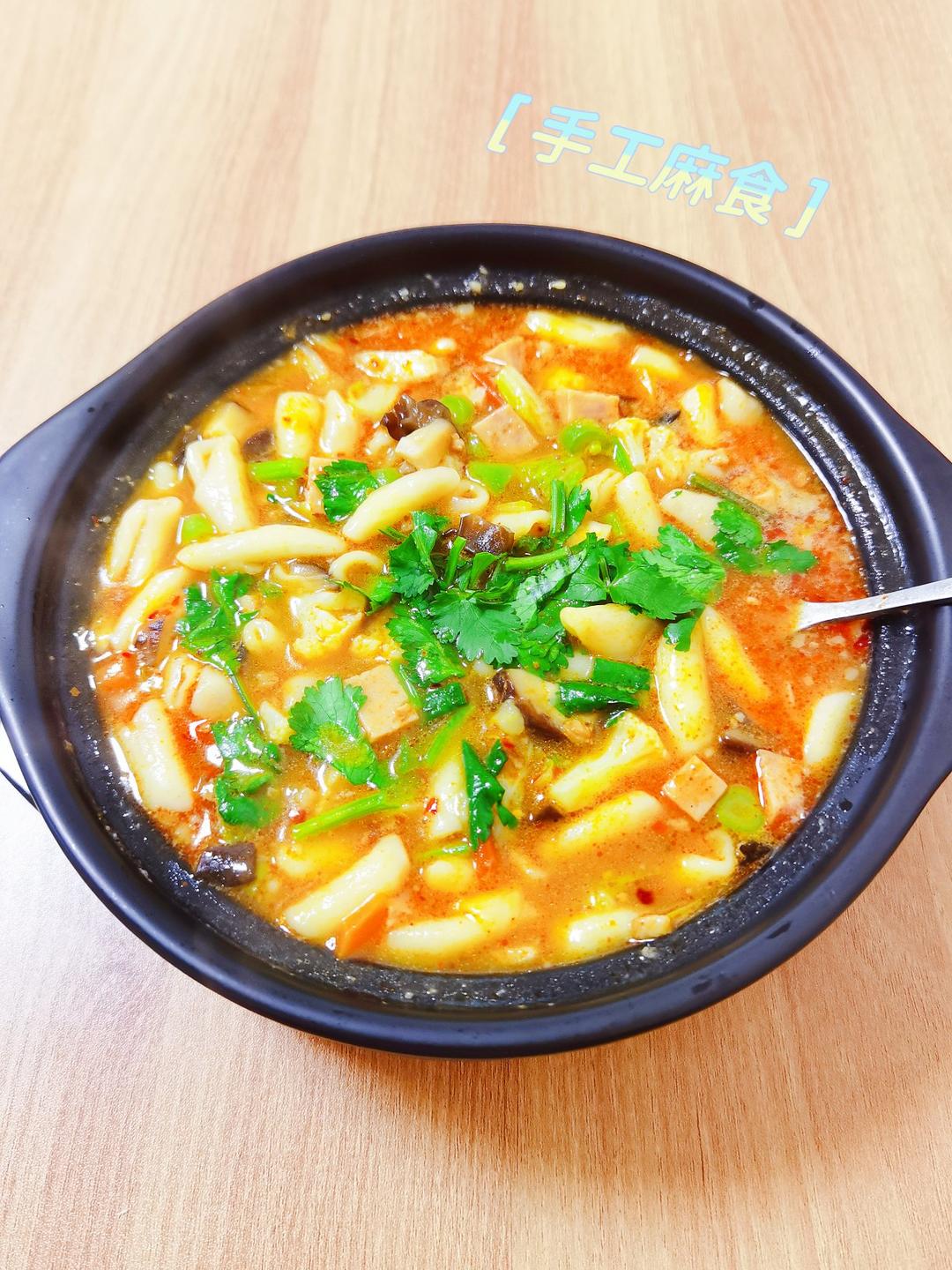 陕西美食 麻食