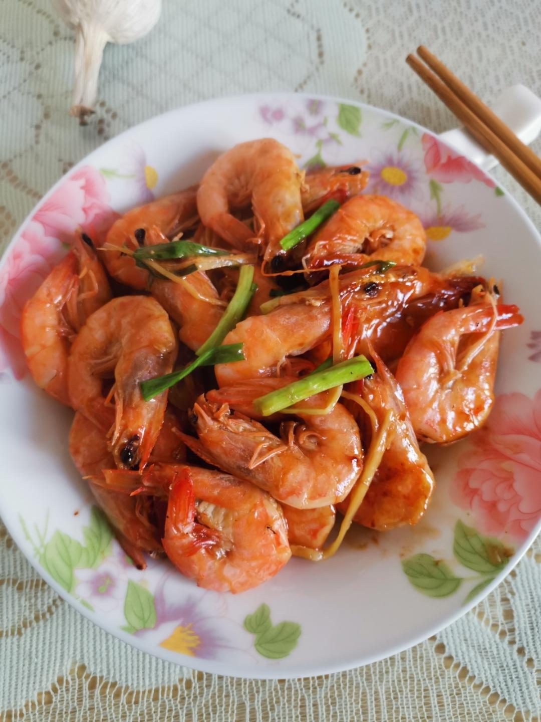 吮指回味少盐油焖大虾