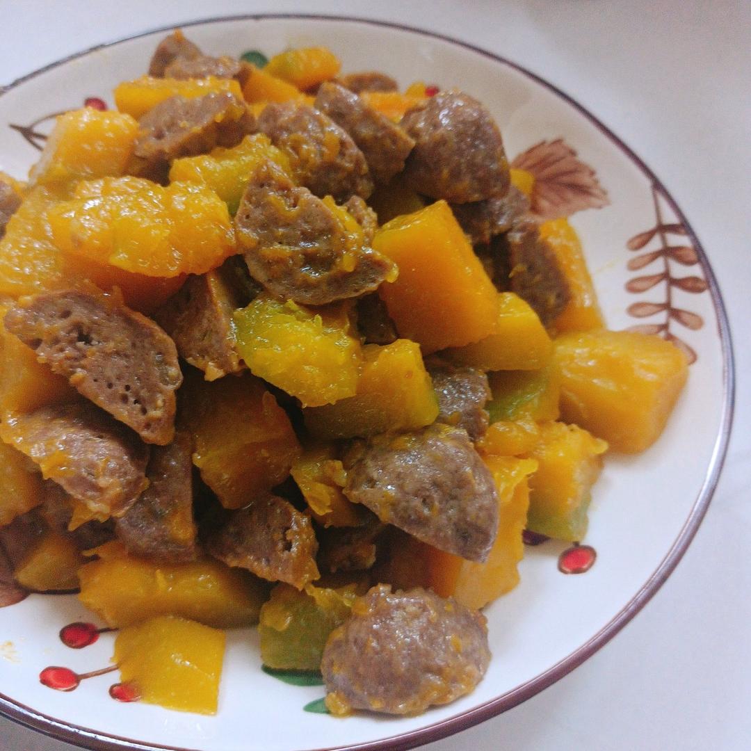 南瓜炒肉