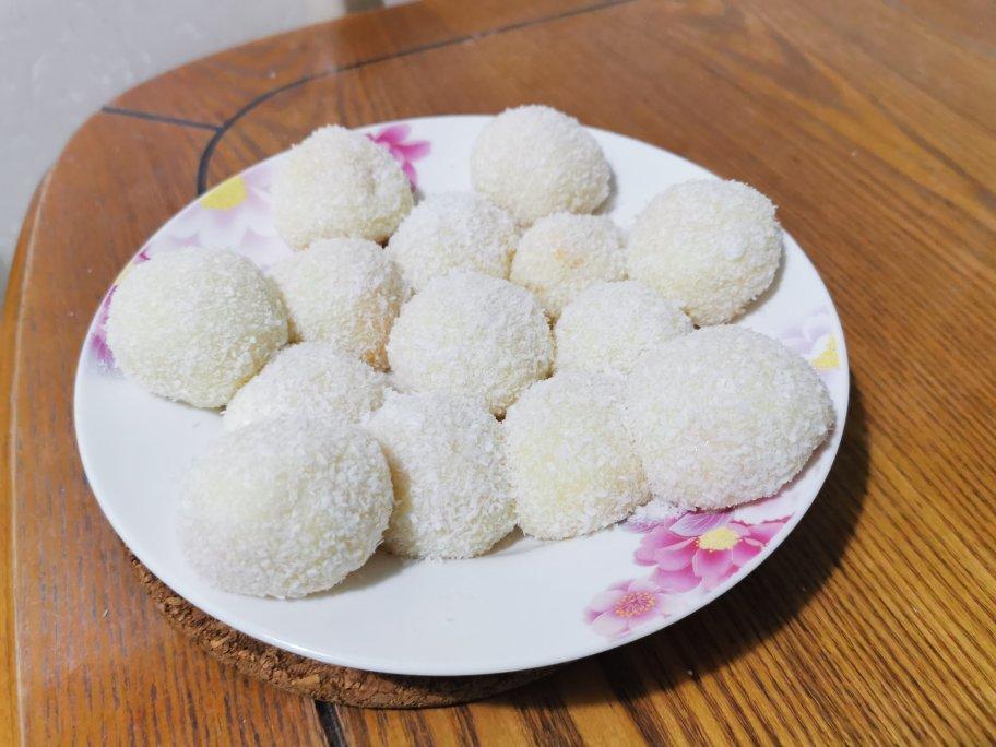 免烤箱❗️香甜软糯的芒果糯米糍，一次成功超好吃