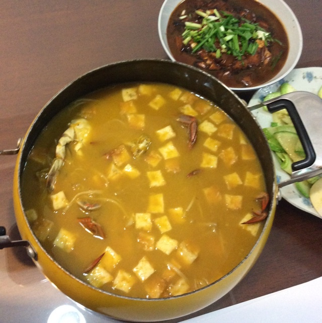 金瓜螃蟹汤