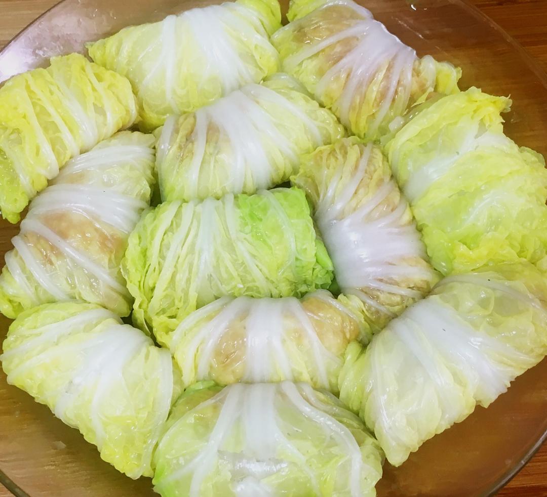 肉酿白菜卷