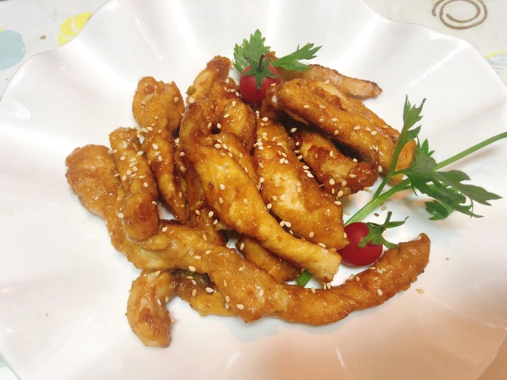 好吃还让你轻松瘦的无油鸡肉条的做法