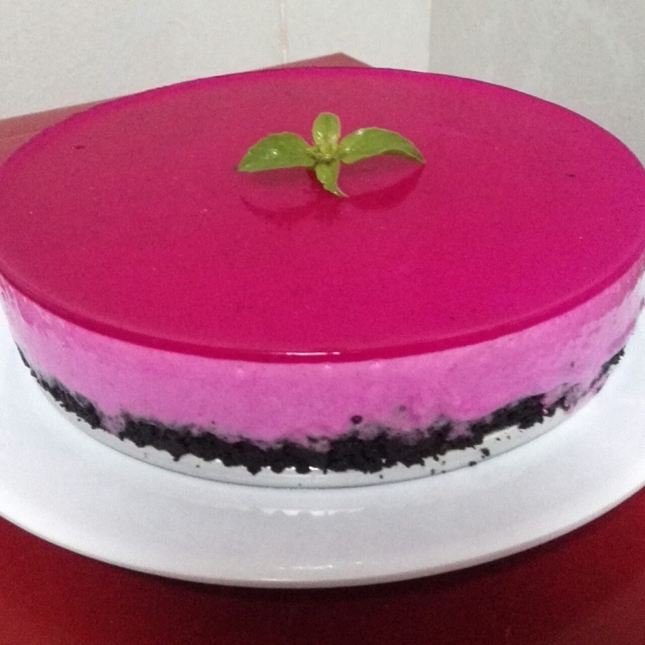 火龙果慕斯（小蛋糕）