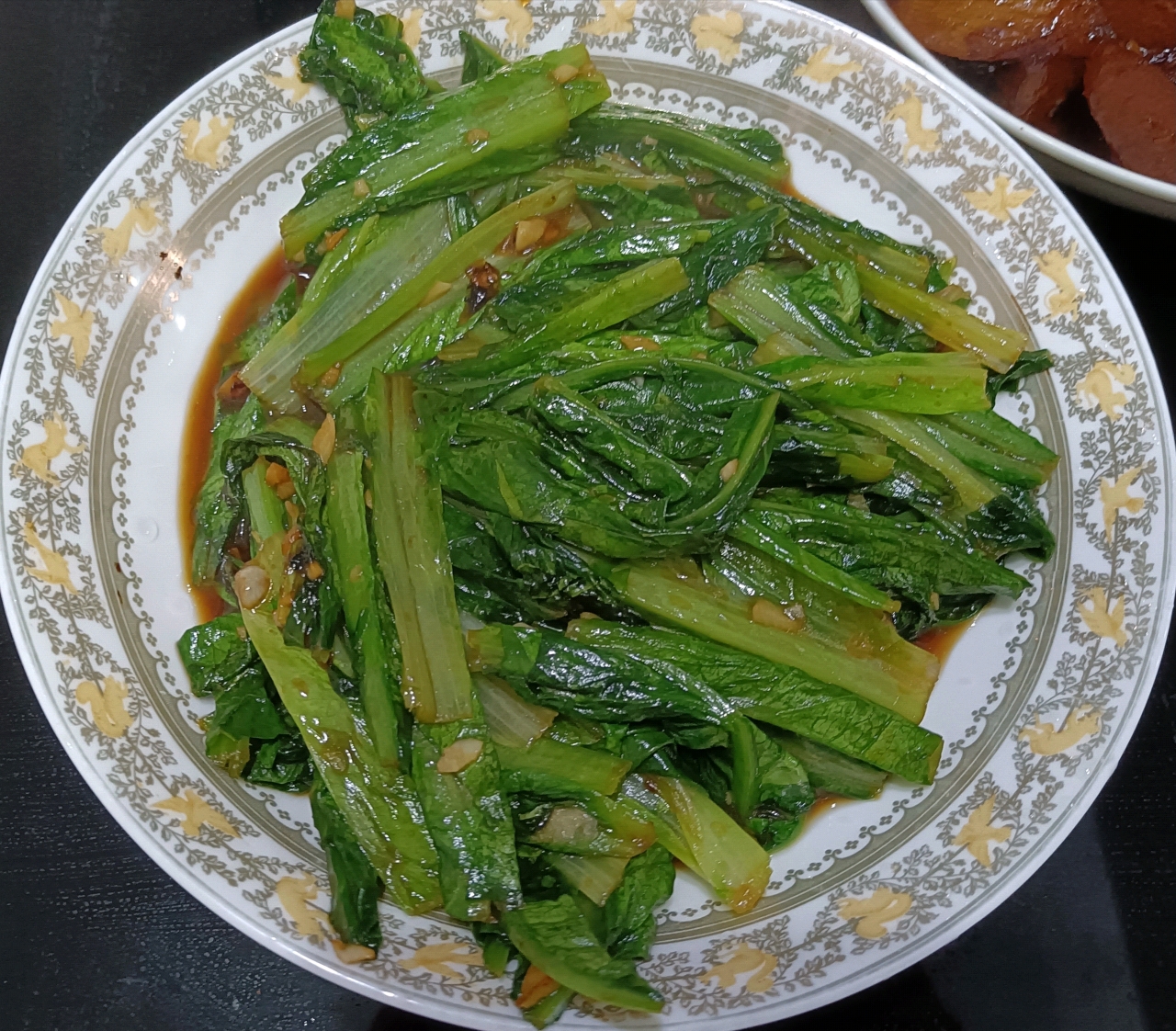 蒜蓉耗油清炒油麦菜，减脂快手菜，宝宝超爱，傻瓜步骤，屡试不爽，好吃且下饭，鲜香爽口！！