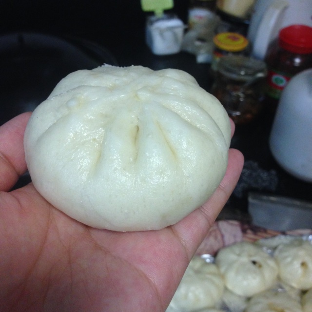 家庭手工肉馅大包子