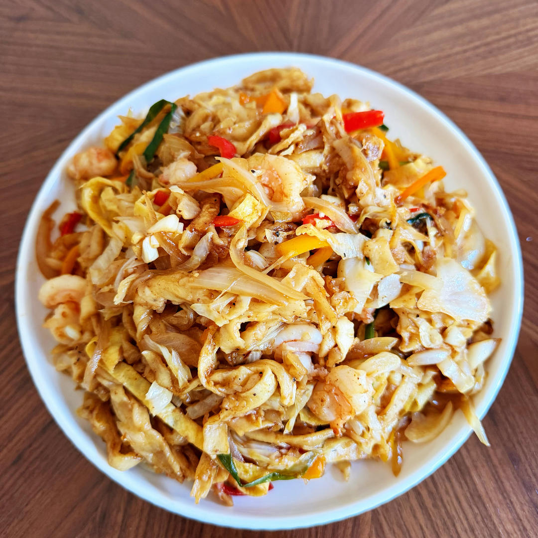 陕西私房炒饼[内附饼丝做法]