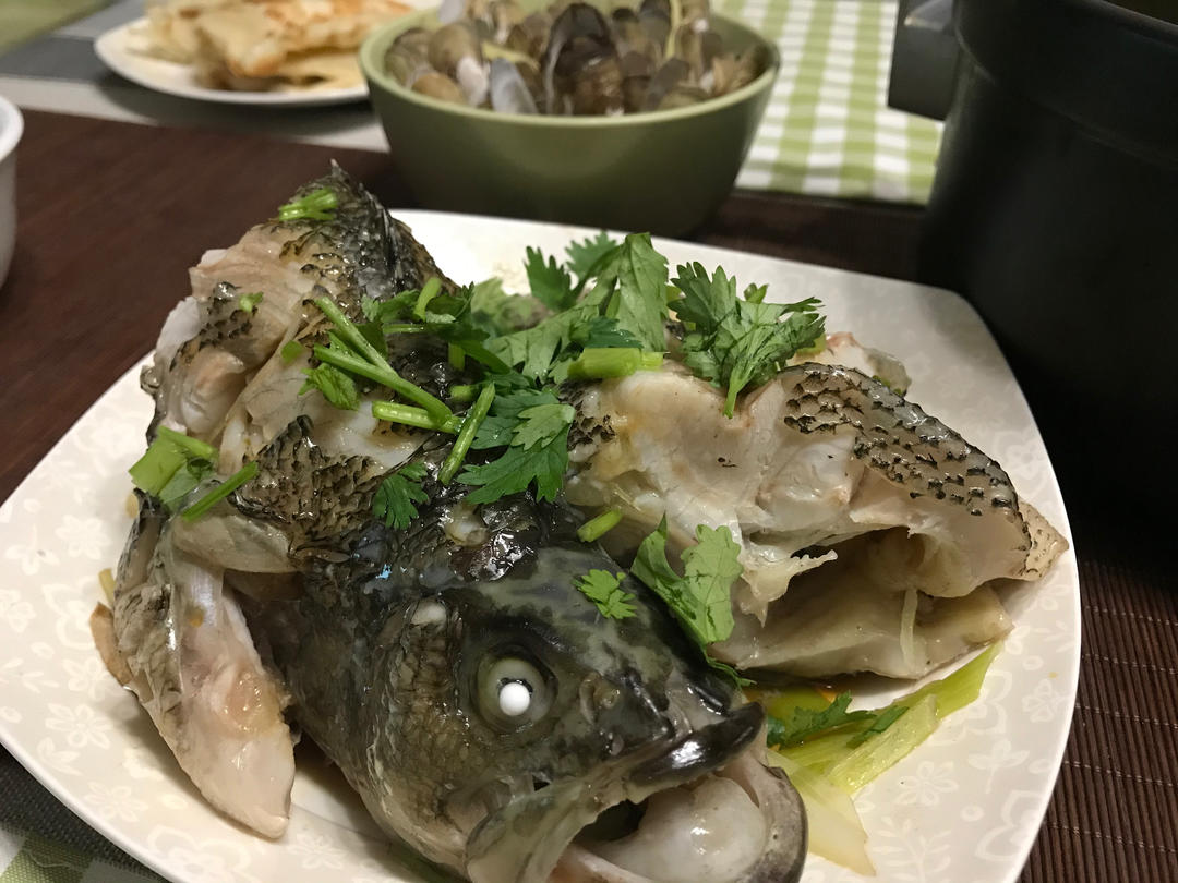 超入味清蒸鱼～清蒸鲈鱼桂花鱼（家常独创）