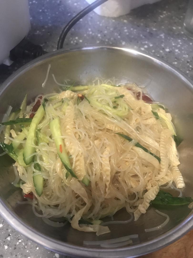 凉拌菜6⃣️-凉拌豆腐丝（简易版）