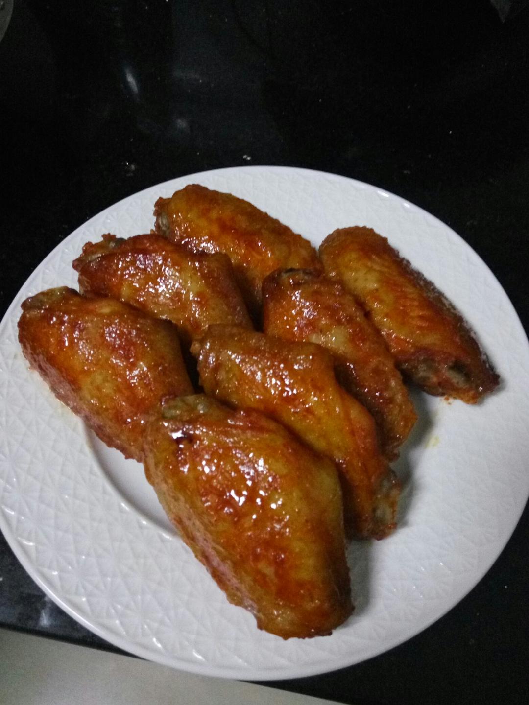 qirr陌七做的微波炉烤奥尔良鸡翅