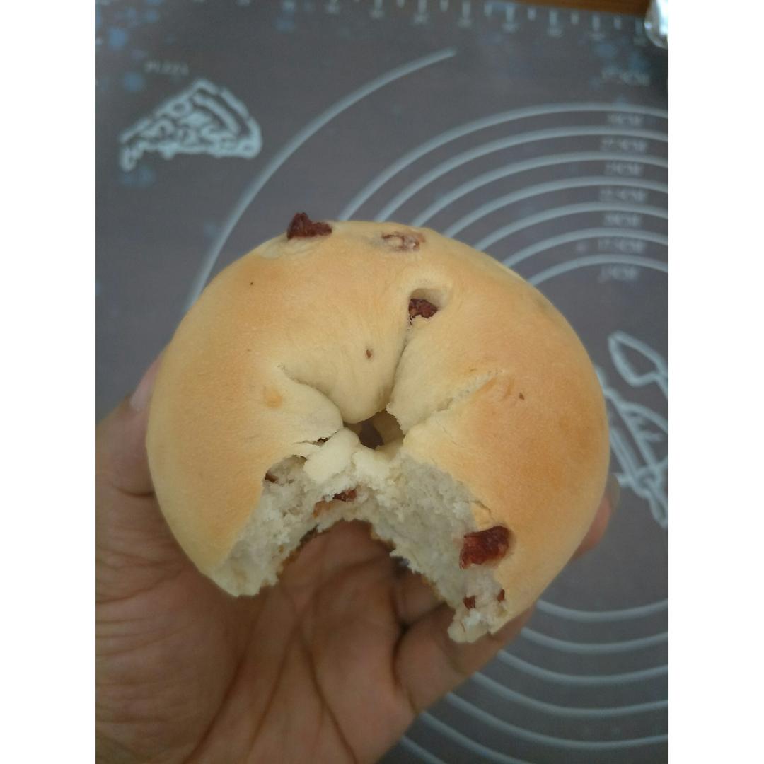 来吃圈圈吧！——全麦蔓越莓贝果