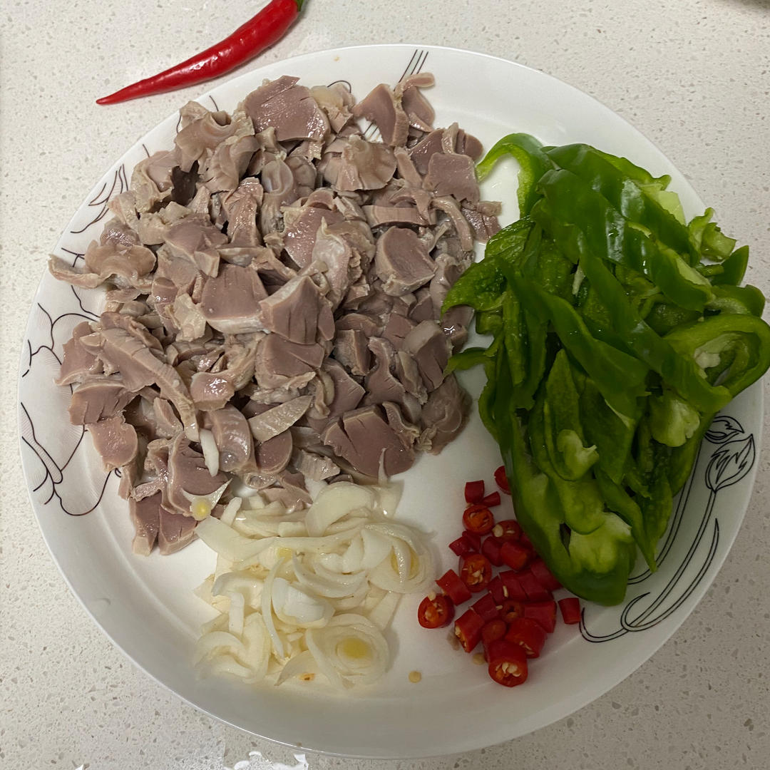 湖南口味香辣鸡胗