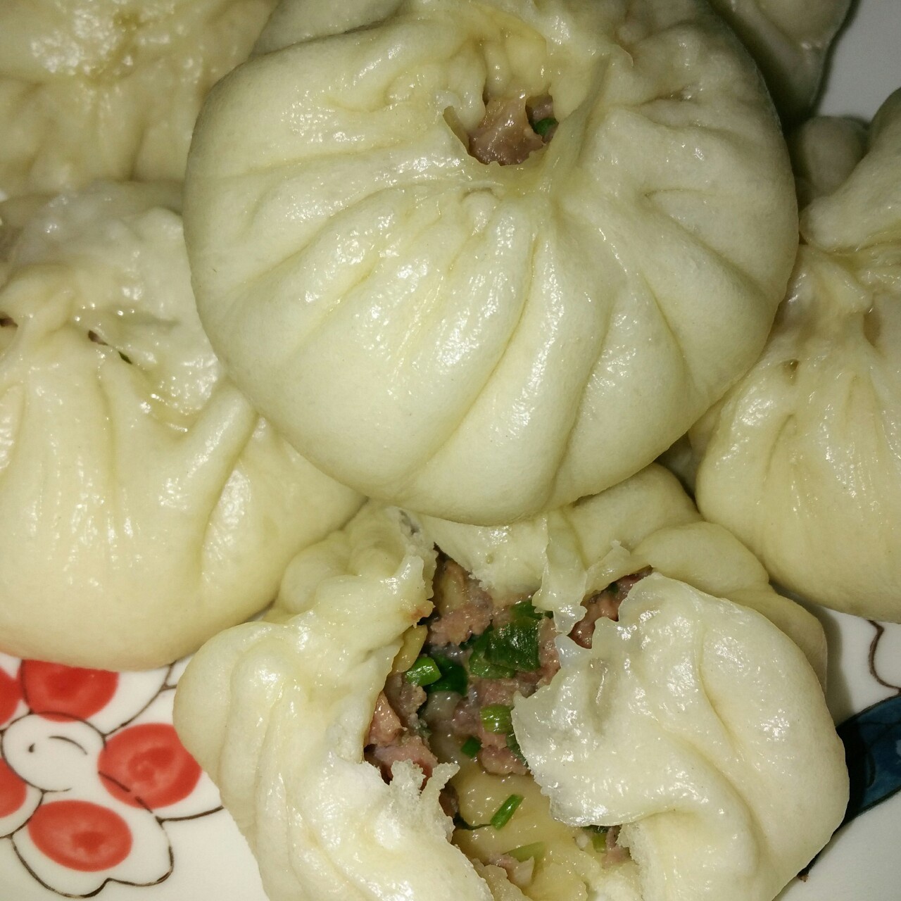 家常蒸包子（新手必学 超详 各式花卷馒头适用）