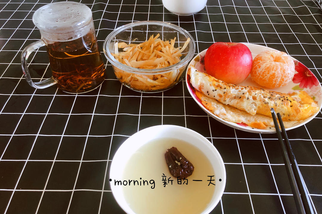 秒杀早餐摊不破皮大煎饼，步骤超详细