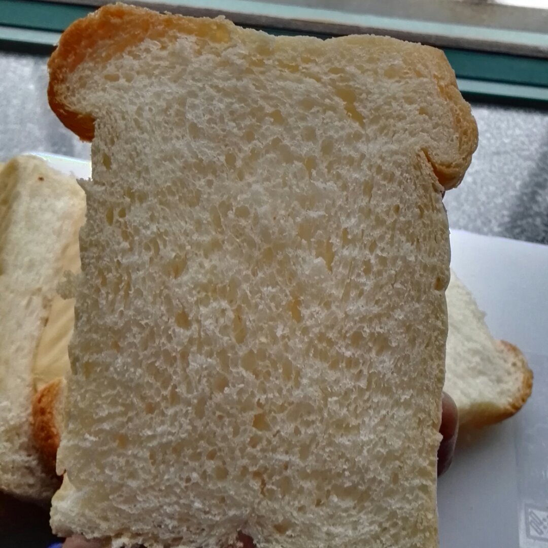 只需一次发酵的低卡松软白土司