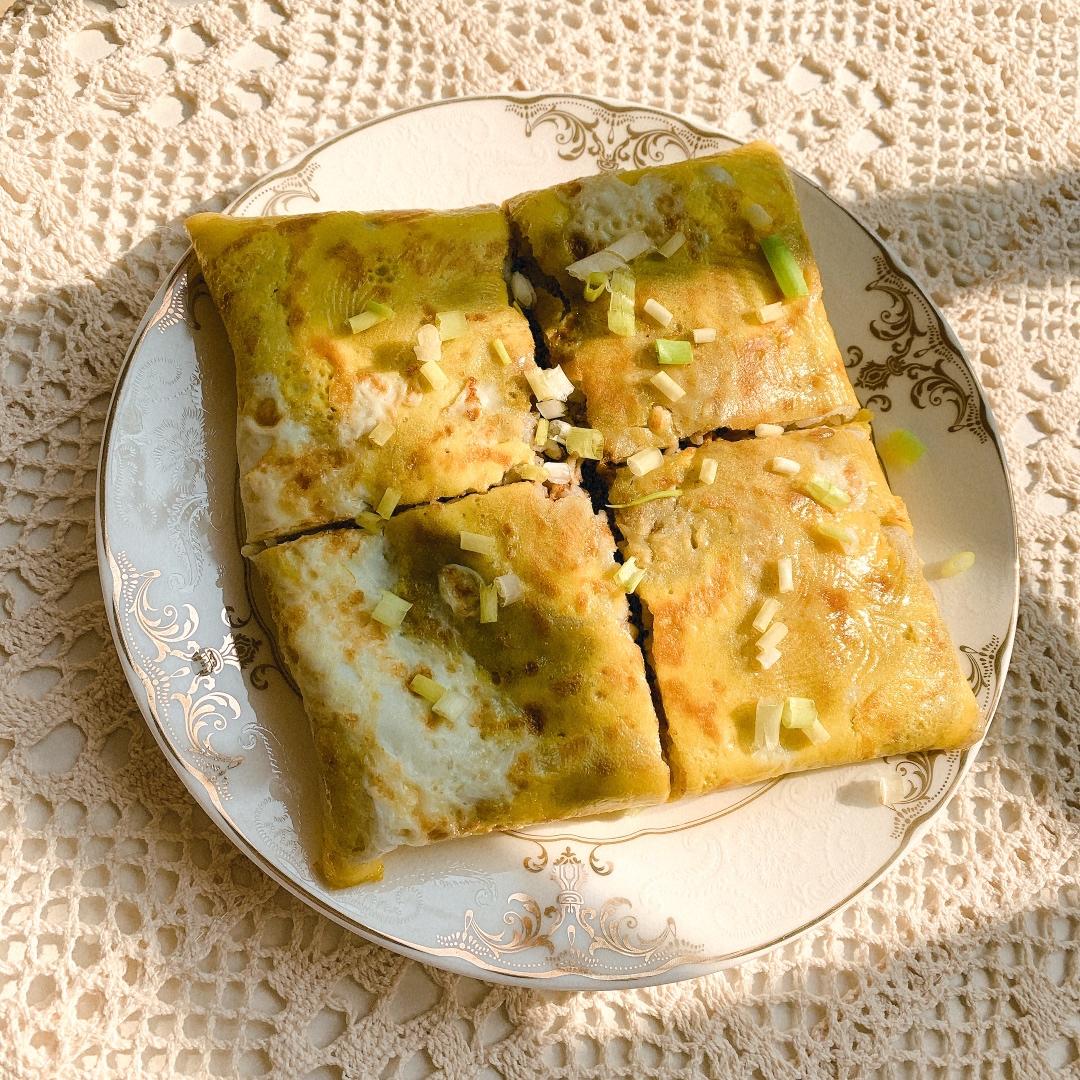 湖北牛肉三鲜豆皮【曼食慢语】