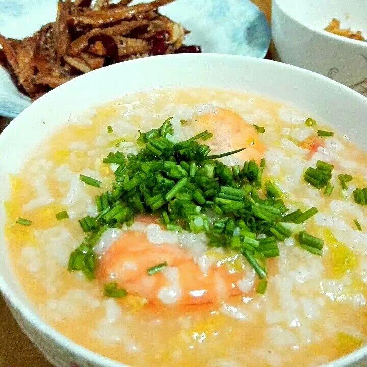 秘制鲜虾粥