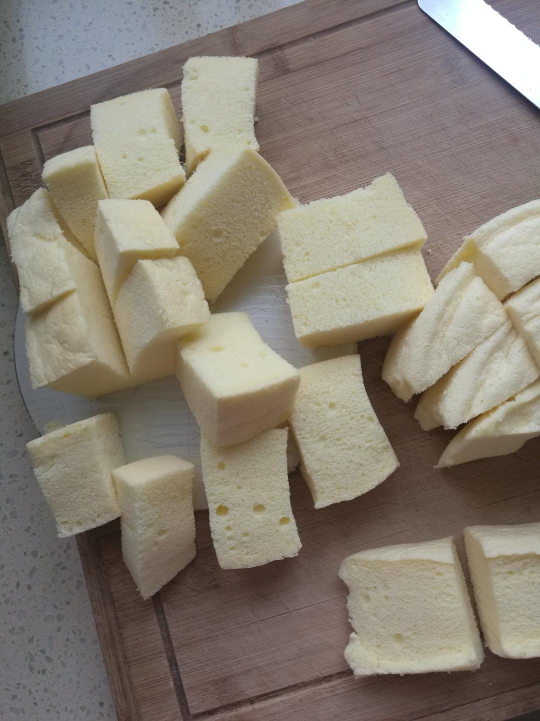 零失败戚风蒸蛋糕（8寸）可做蛋糕胚（另附红丝绒蒸蛋糕做法）