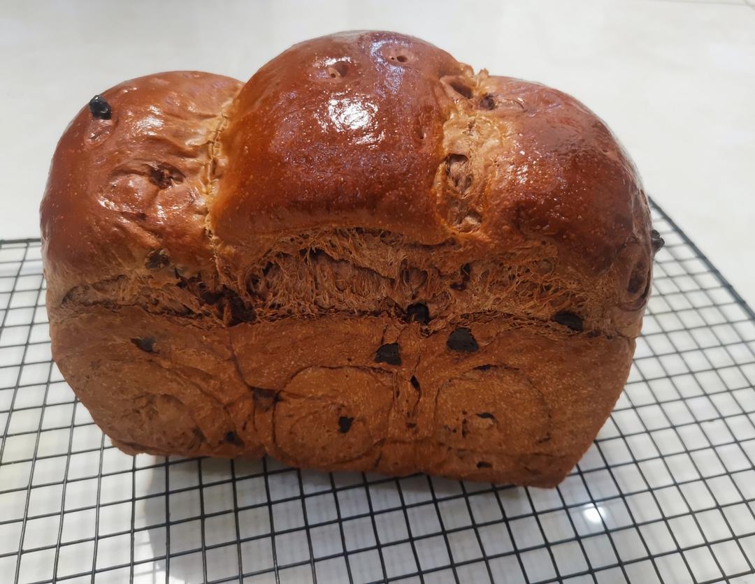 奶油巧克力吐司