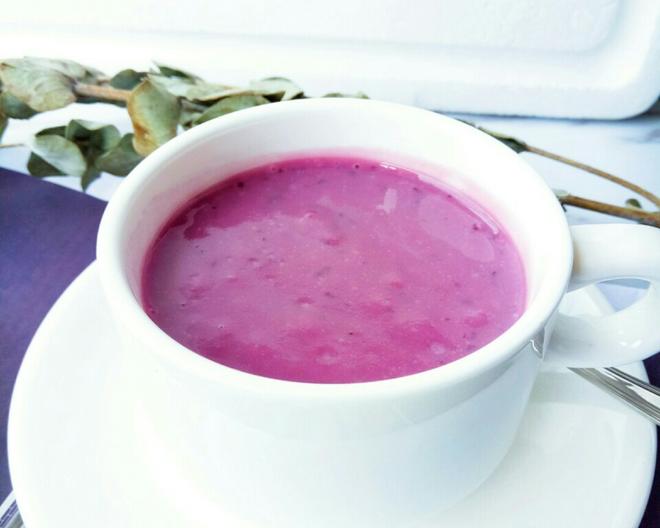 营养又美味的紫薯红枣奶昔的做法