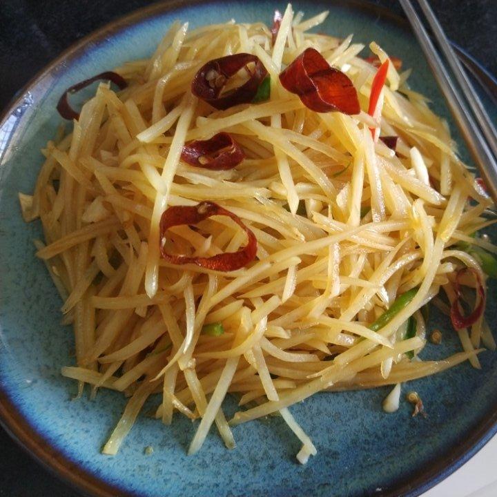 超级无敌下饭菜～酸辣土豆丝