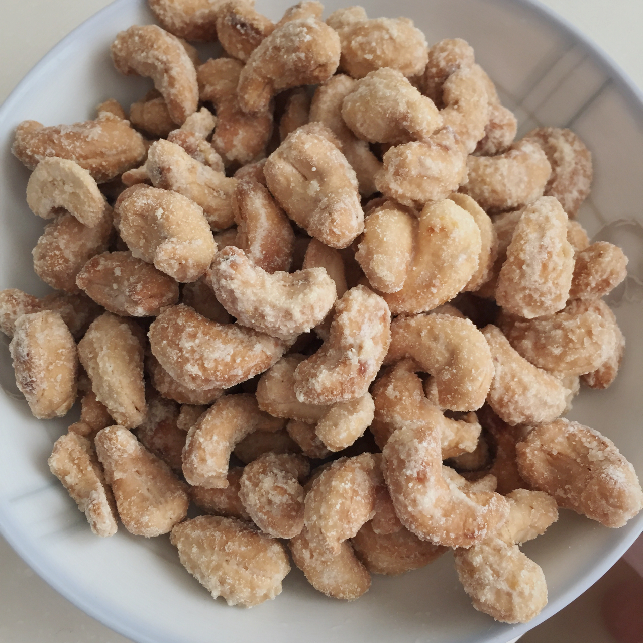 陈小露耶做的糖霜腰果