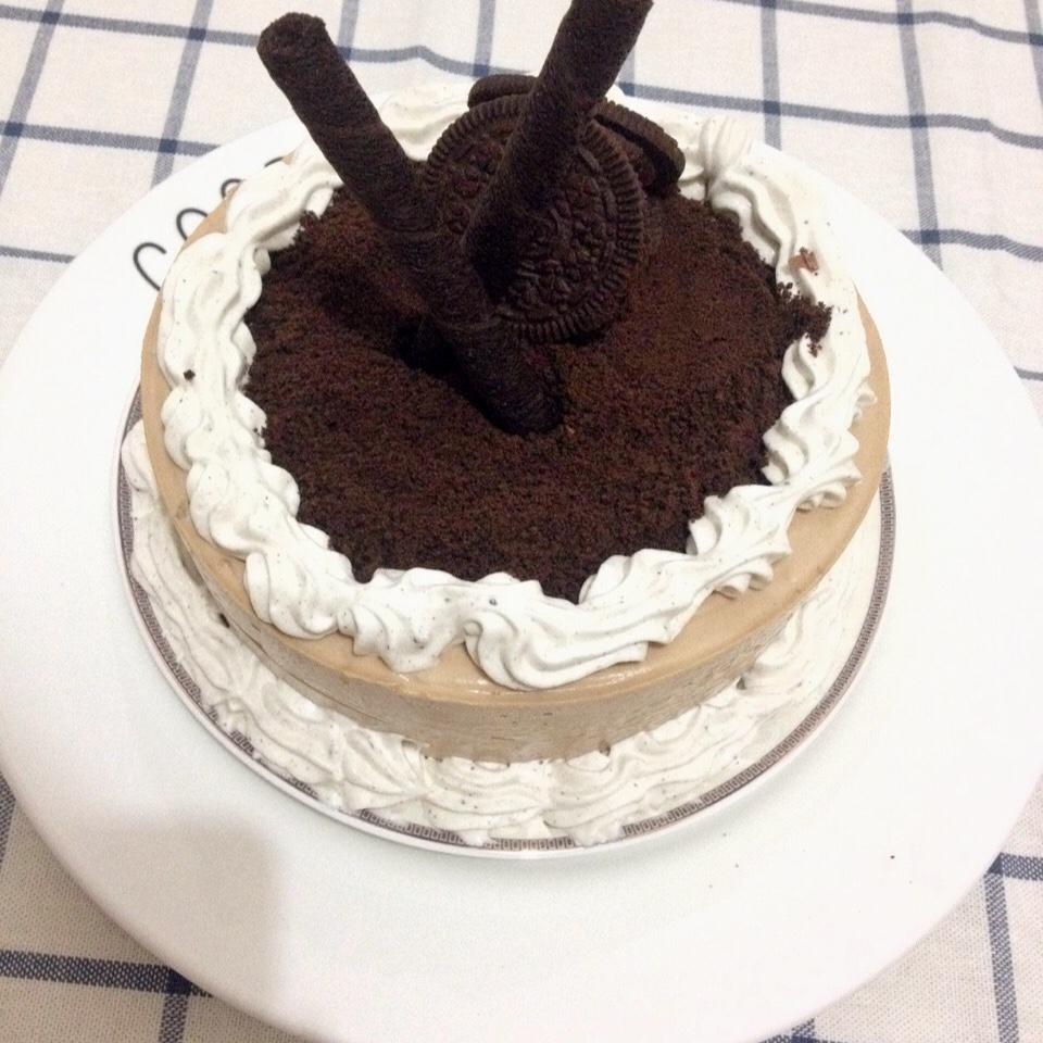 奥利奥咸奶油蛋糕