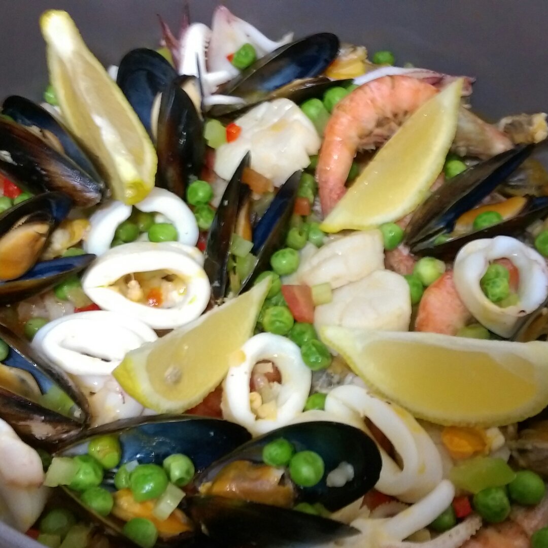【曼食慢语】Seafood Paella 西班牙海鲜饭