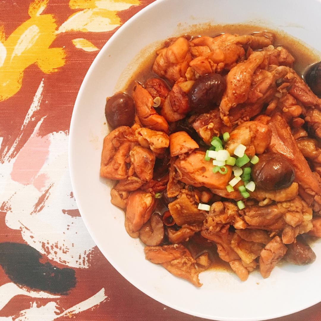 板栗烧鸡