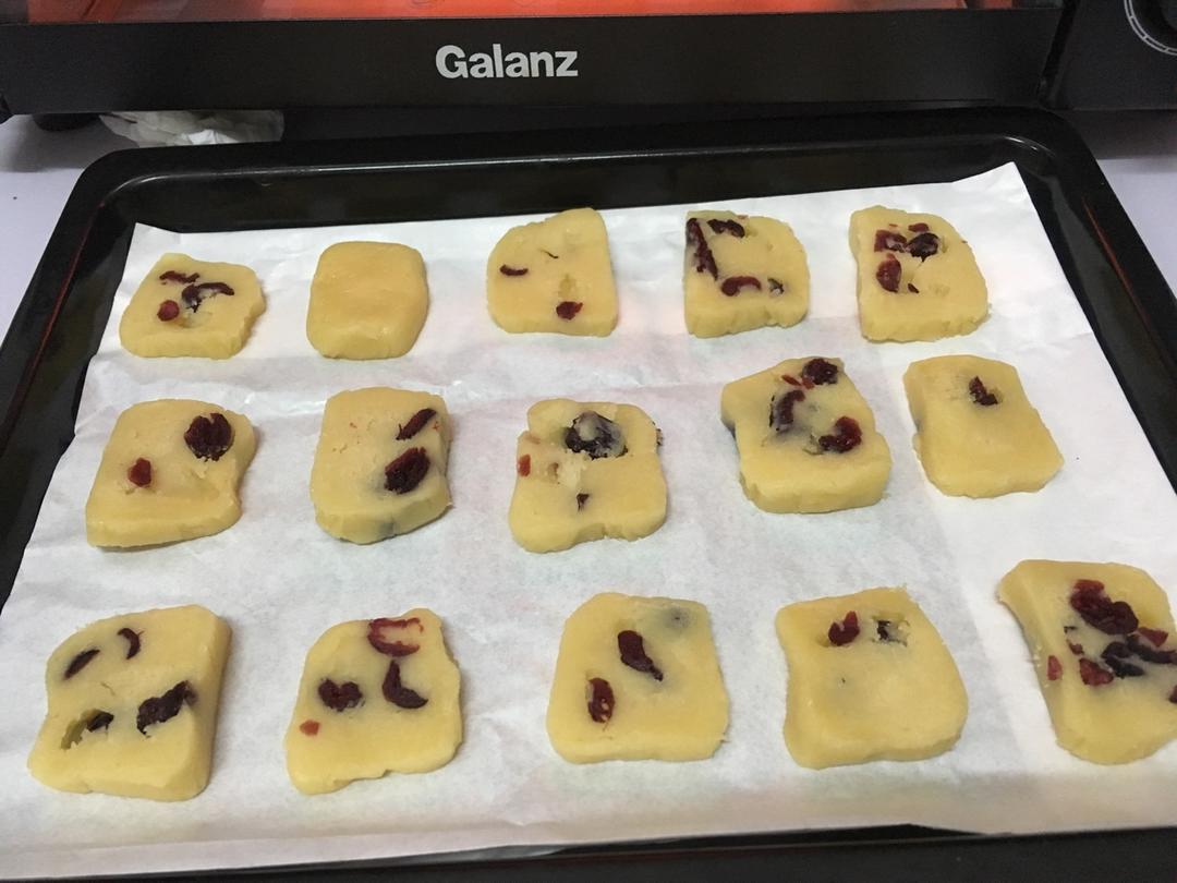 低糖少油版蔓越莓饼干
