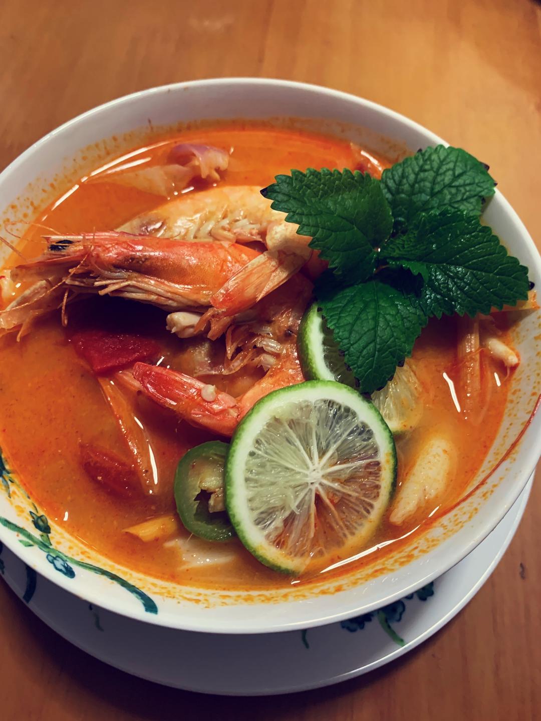 冬阴功.虾的做法