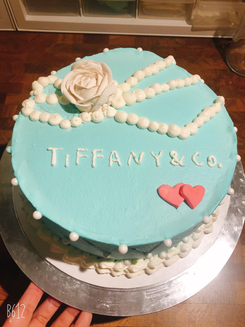 tiffany&co 奶油蛋糕-奶油蛋糕也可以如此唯美呢