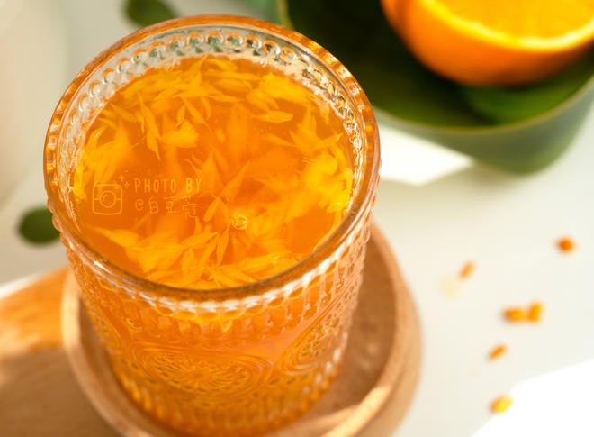 鲜橙柠檬茶（热饮、常温、冰镇都好喝）的做法
