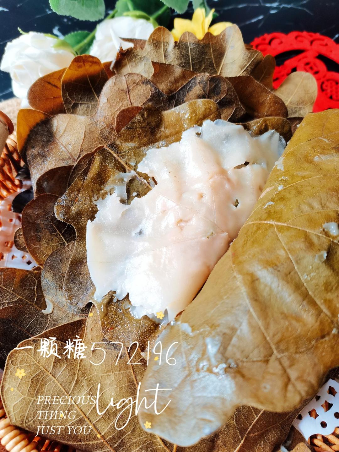东北传统美食༄「桲椤叶饼」༄🤤🤤🤤