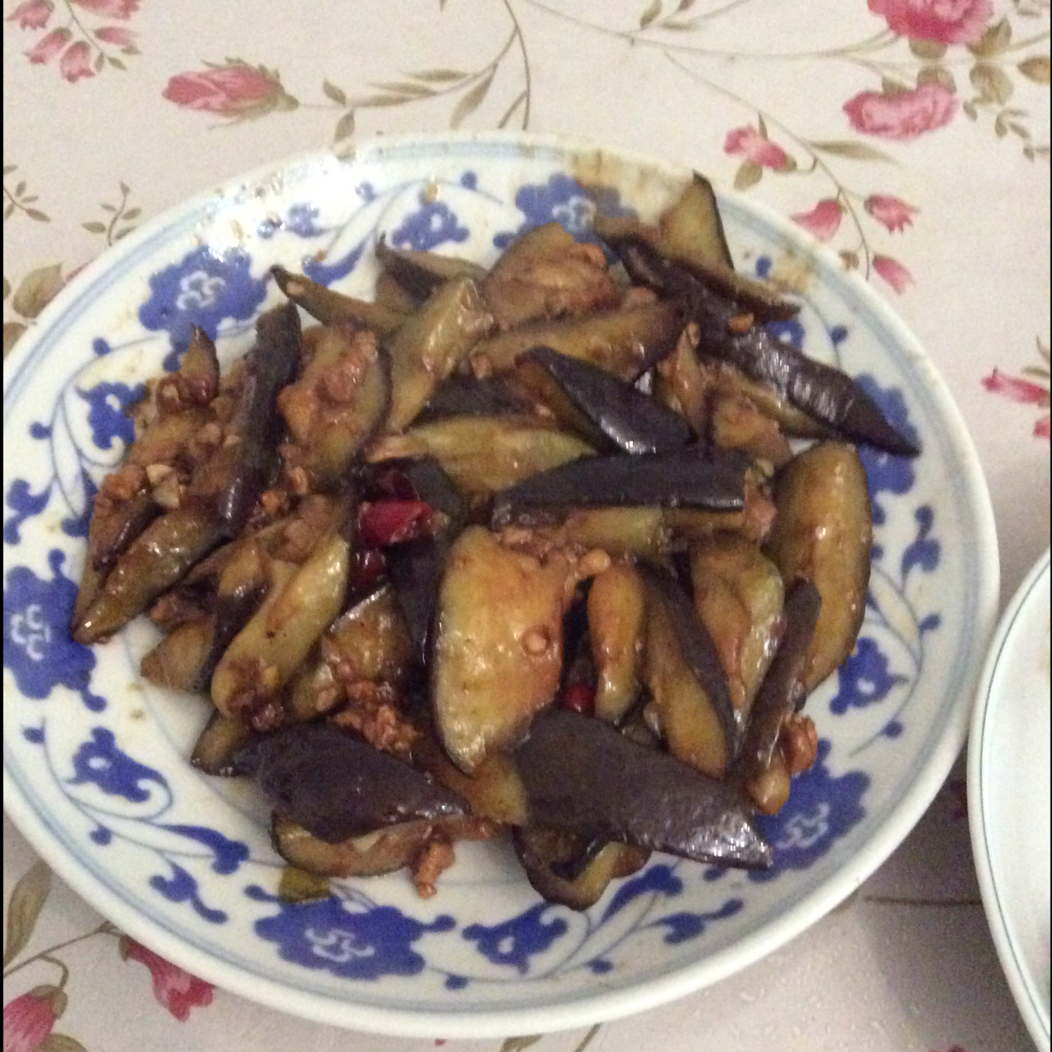 肉丝烧茄子