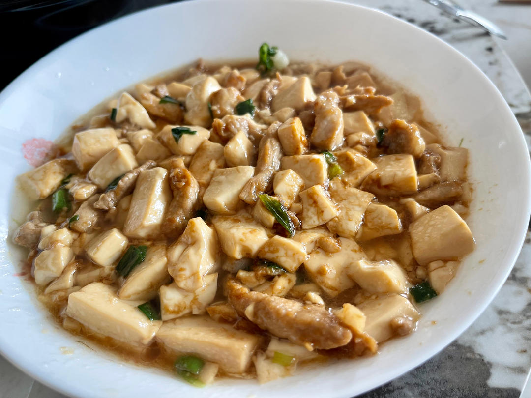 肉丝豆腐