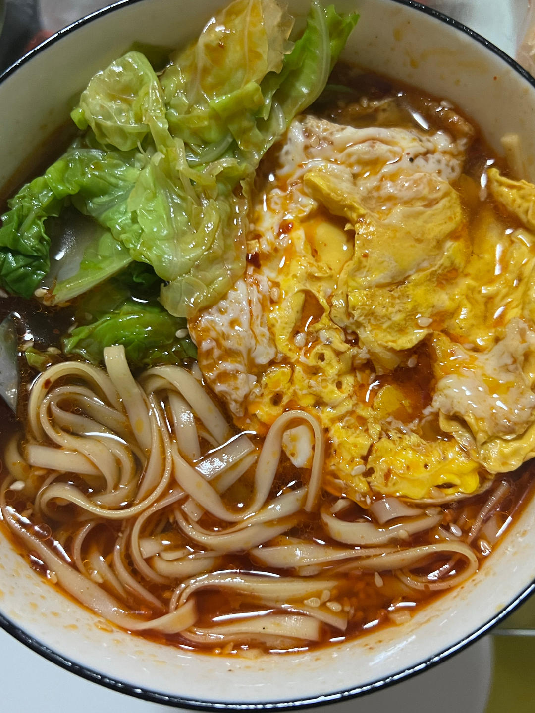 酸辣开胃❗️好吃到连汤汁不剩～酸汤面