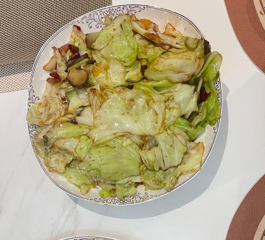 酸辣包菜