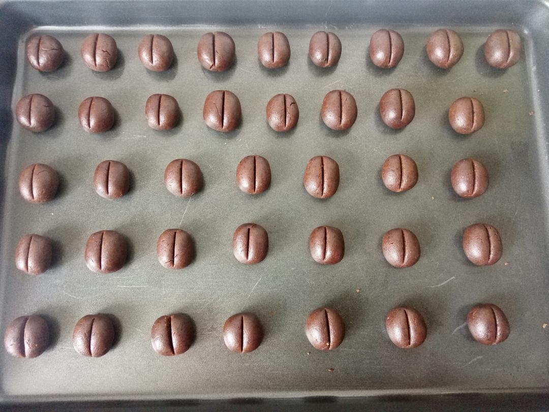 咖啡豆豆饼干