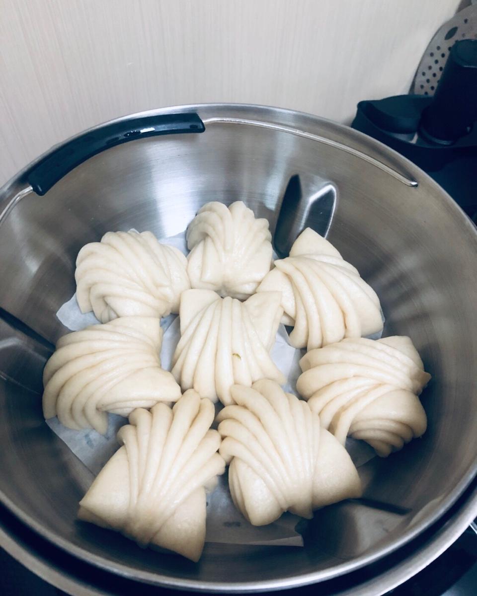 造型漂亮做法超简单的，花卷馒头