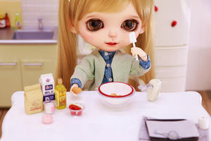 娃娃食谱-草莓奶油红茶戚风蛋糕的做法 步骤4