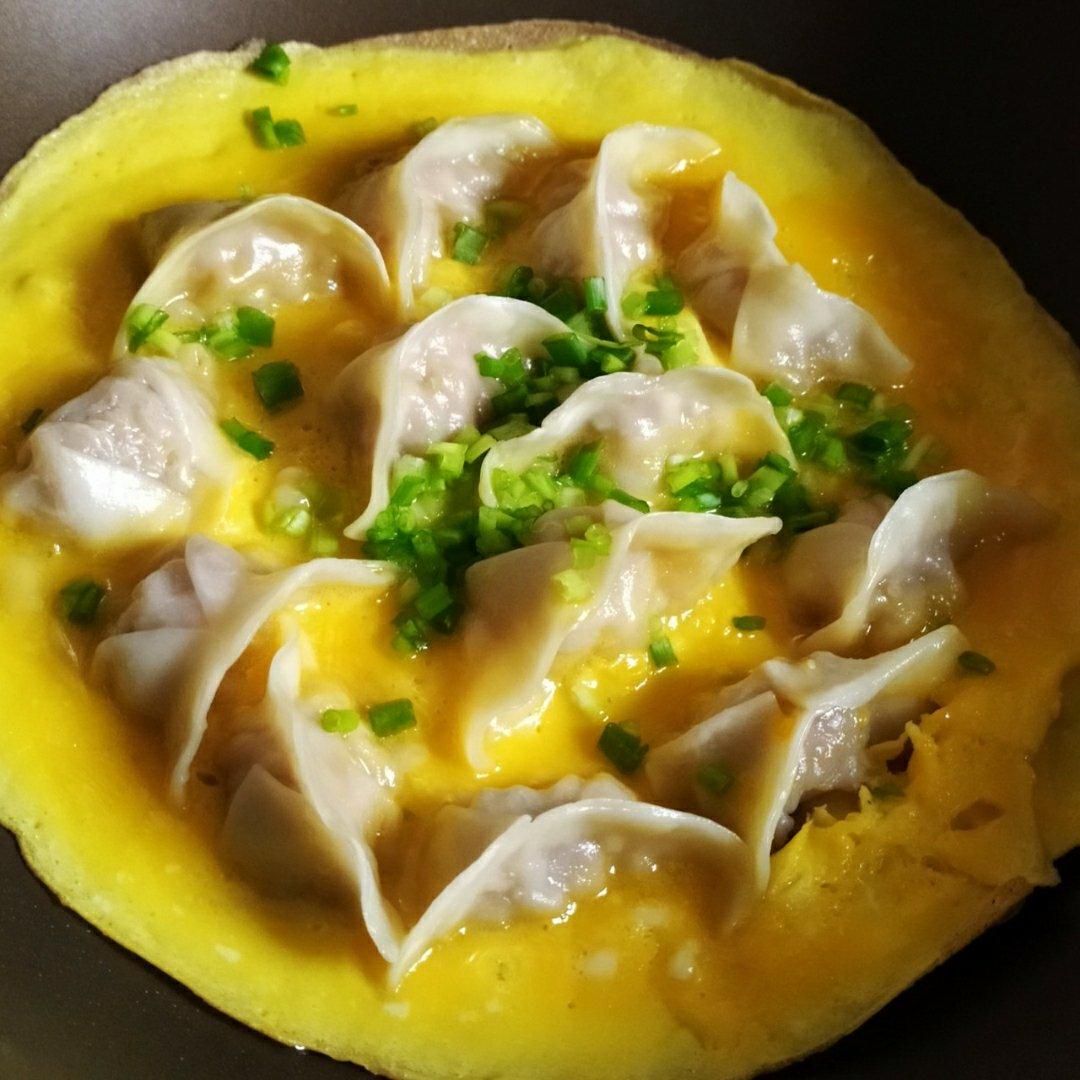 鸡蛋煎饺（零失败）