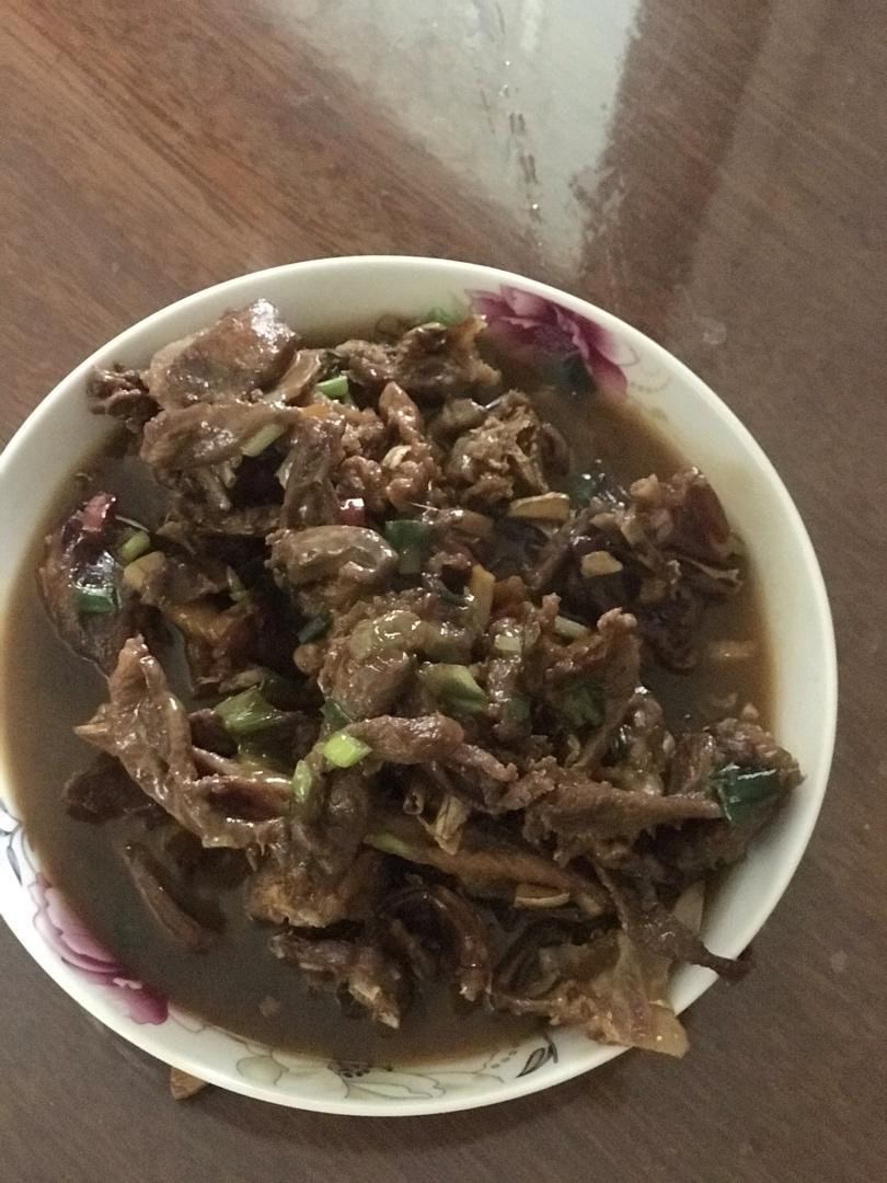 【香喷喷炒鸭肉】红烧鸭肉鸭腿