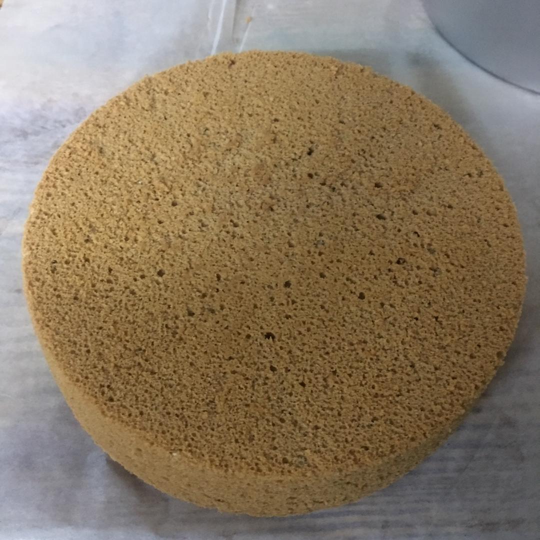 原味戚风蛋糕～8寸
