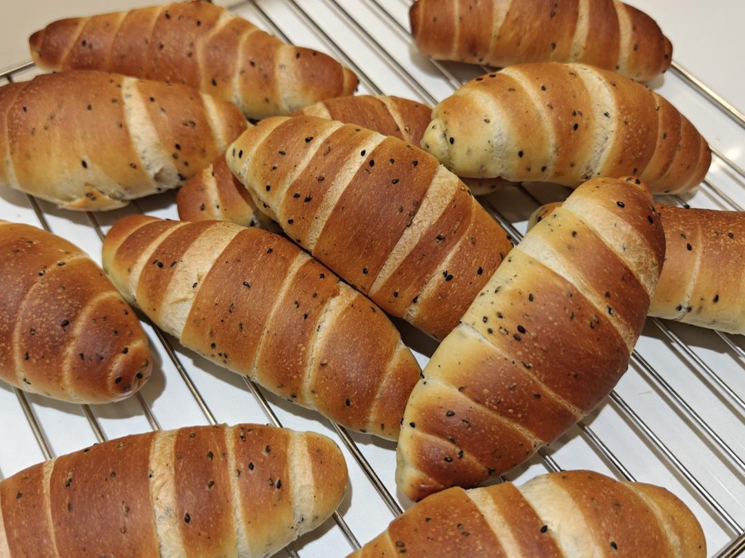 这个芝麻海盐卷我真的太爱了，你们赶紧做起来！