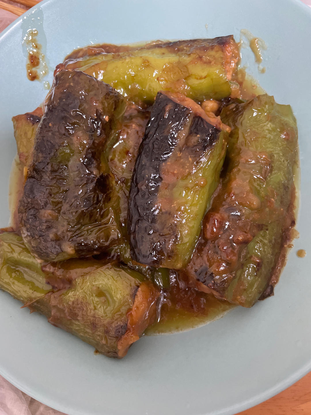 销魂青椒酿肉【超级下饭】