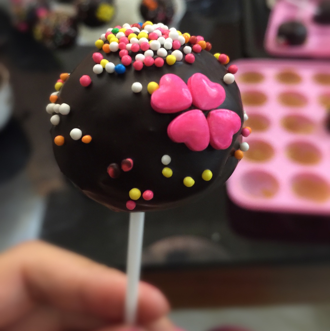 《Tinrry下午茶》教你做棒棒糖蛋糕