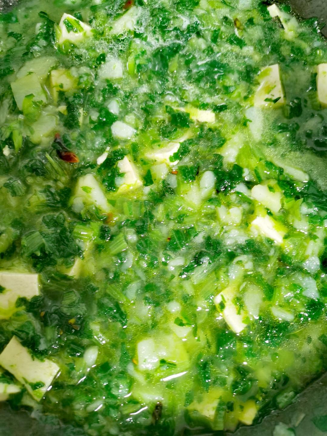 家常版小白菜熬洋芋