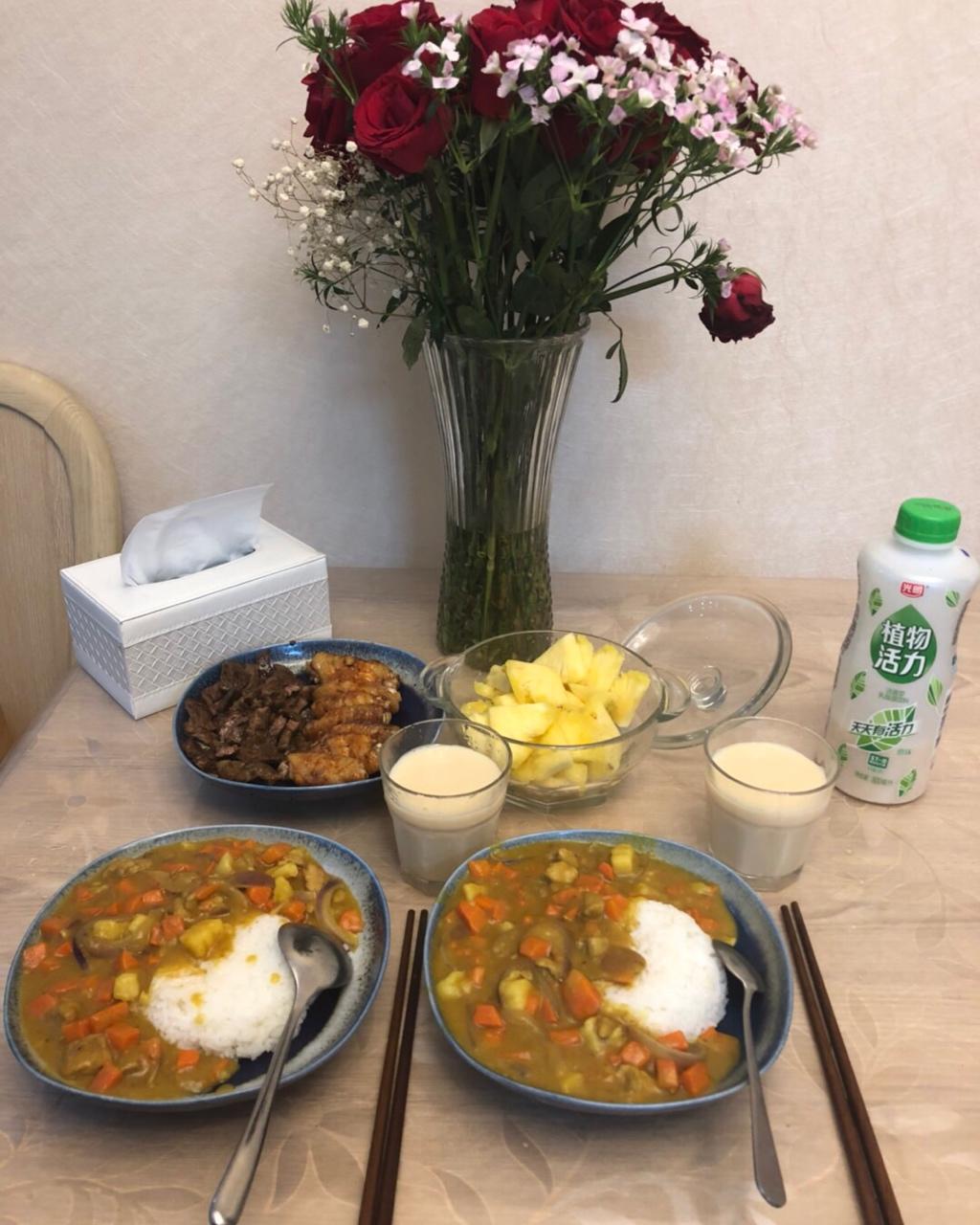 咖喱鸡肉饭